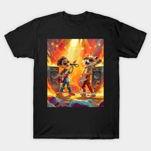 Snow Adventures with Calvin and Hobbes T-Shirt